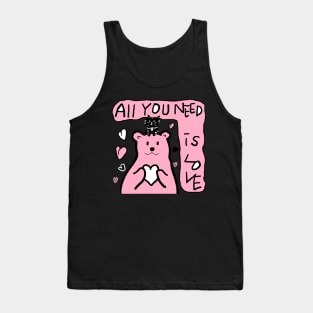 all you need is love Tank Top